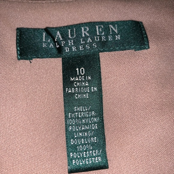 Bronze sequined dress by Ralph Lauren size 10 - Picture 6 of 6